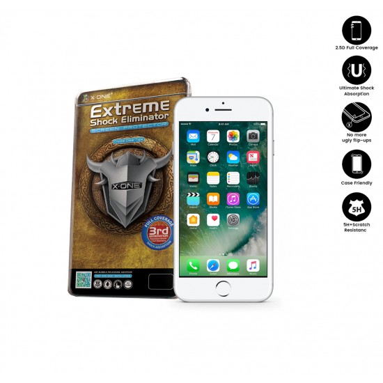 Apple iPhone 8 Full Coverage Extreme Shock Eliminator Screen Protector