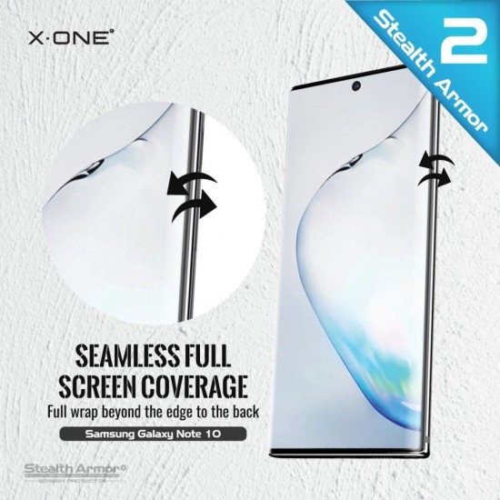 Samsung Galaxy Note 10 Plus X-One Stealth Armor 2 ( Upgraded Version ) Screen Protector