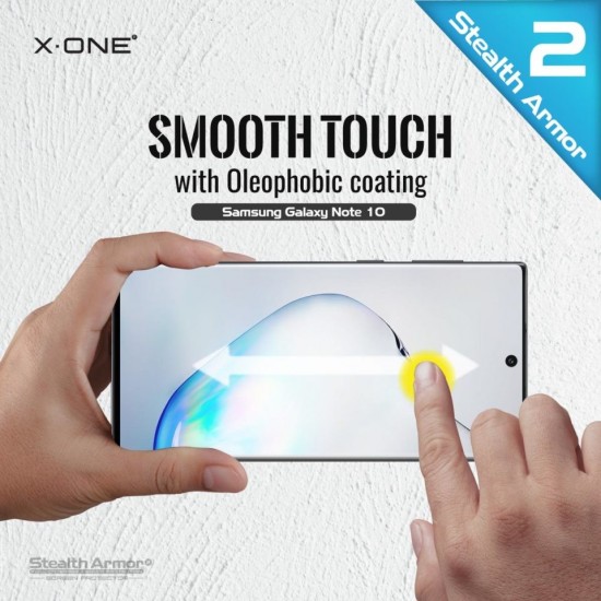 Samsung Galaxy Note 10 Plus X-One Stealth Armor 2 ( Upgraded Version ) Screen Protector