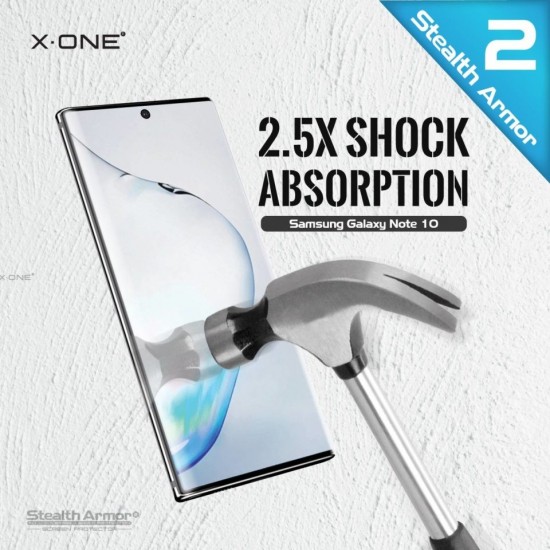 Samsung Galaxy Note 10 Plus X-One Stealth Armor 2 ( Upgraded Version ) Screen Protector