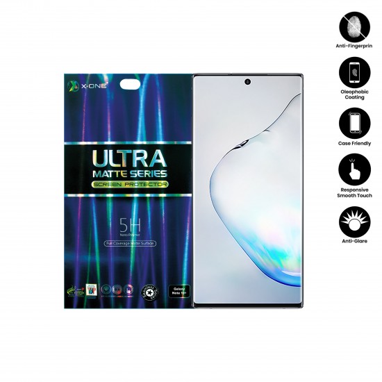 Samsung Galaxy Note 10 X-One Ultra Matte ( Anti Blue Light + Anti Fingerprint ) Screen Protector