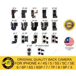 BROSHOP BS Compatible Main Rear Back Camera Lens For 4 4S 5 5S 5C Se 6 6S 6Plus 6Splus 7 Plus 7Plus X Xr Xs Xsmax Max 11 12  Kamera Belakang