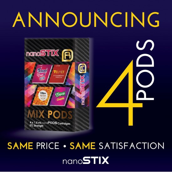 NanoStix StarterKits Pack + 4xFree PODs **Original** NanoStix StarterKits Pack + 4xFree PODs **Original**