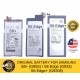 Samsung S2 S3 S4 S5 S6 S6 Edge+ S6 Edge S7 S7 Edge S8 S8+ S9 S9+ Original Quality Battery