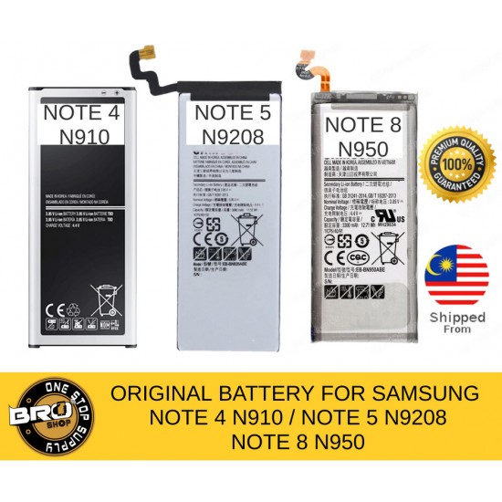 Samsung Note 1 2 3 4 5 8 N7000 N7100 N9005 N910 N9208 N950 Original Quality Battery Samsung Note 1 2 3 4 5 8 N7000 N7100 N9005 N910 N9208 N950 Original Quality Battery