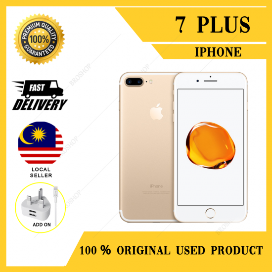 IPHONE 7 PLUS 5.5"inch 3GB+32GB /128GB /256GB (Secondhand 95% Good Condition)