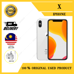IPHONE X 5.8"inch 3GB+64GB / 256GB (Secondhand 95% Good Condition)